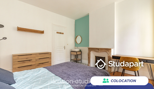Colocation étudiante T4 &agrave; Rouen (76100)