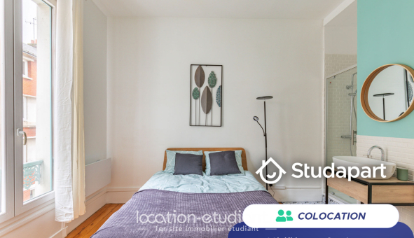 Colocation étudiante T4 &agrave; Rouen (76100)