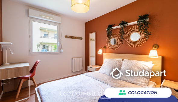 Colocation étudiante Studio &agrave; Rouen (76100)
