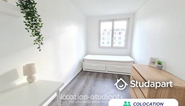 Colocation étudiante Studio &agrave; Rouen (76100)
