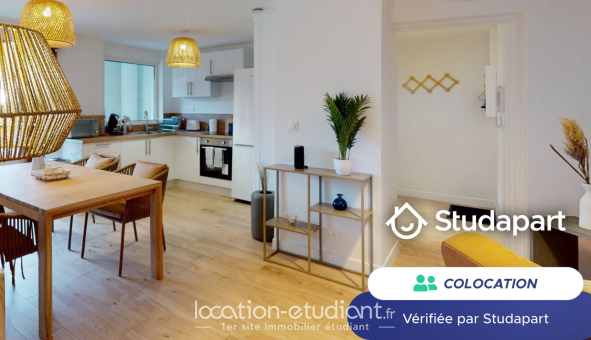Colocation étudiante T4 &agrave; Rouen (76100)