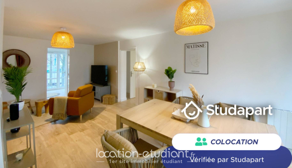 Colocation étudiante T4 &agrave; Rouen (76100)
