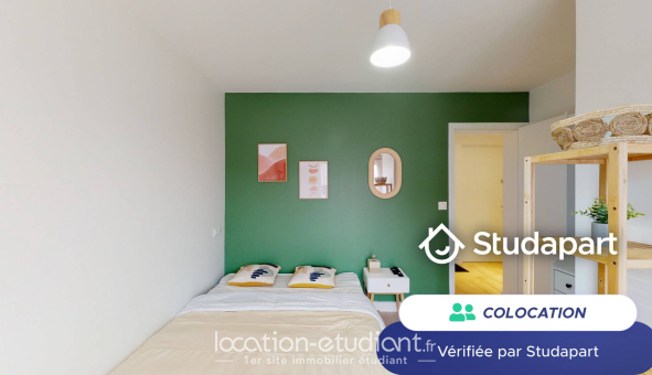 Colocation étudiante T4 &agrave; Rouen (76100)