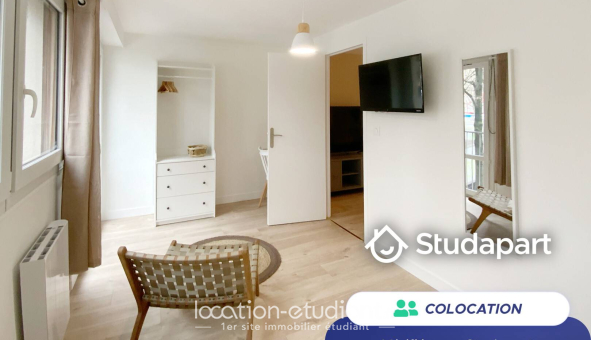 Colocation étudiante T4 &agrave; Rouen (76100)