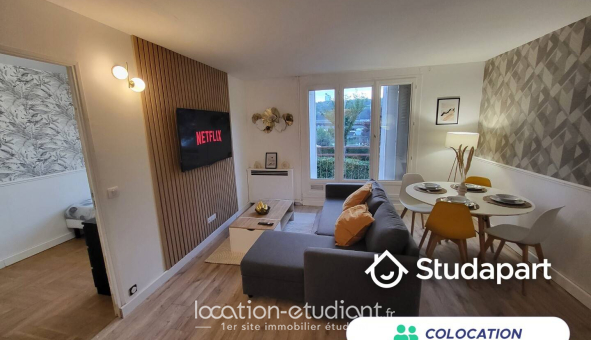 Colocation étudiante Studio &agrave; Rouen (76100)