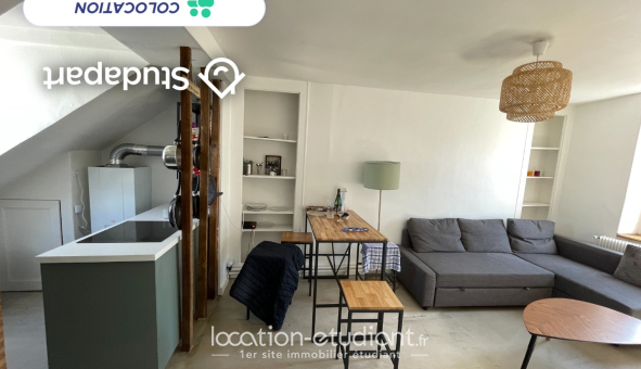 Colocation étudiante Duplex &agrave; Rouen (76100)
