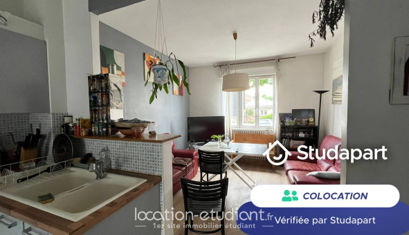 Colocation étudiante Studio &agrave; Rouen (76100)