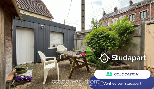 Colocation étudiante Studio &agrave; Rouen (76100)