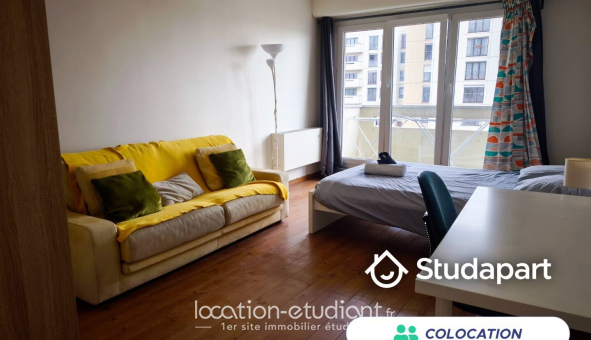 Colocation étudiante Studio &agrave; Rouen (76100)