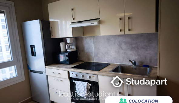 Colocation étudiante Studio &agrave; Rouen (76100)