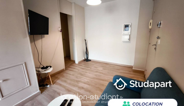 Colocation étudiante Studio &agrave; Rouen (76100)