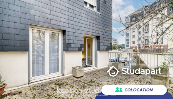 Colocation étudiante Studio &agrave; Rouen (76100)
