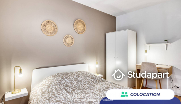 Colocation étudiante Studio &agrave; Rouen (76100)