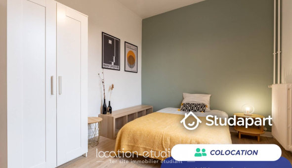 Colocation étudiante Studio &agrave; Rouen (76100)