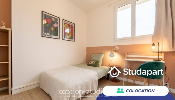 Colocation étudiante Studio &agrave; Rouen (76100)