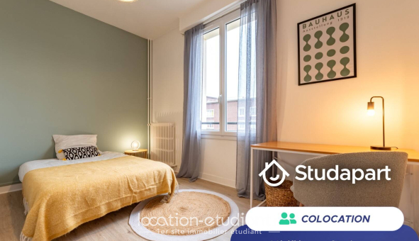 Colocation étudiante Studio &agrave; Rouen (76100)