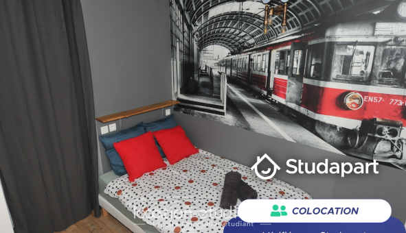 Colocation étudiante T5 &agrave; Rouen (76100)