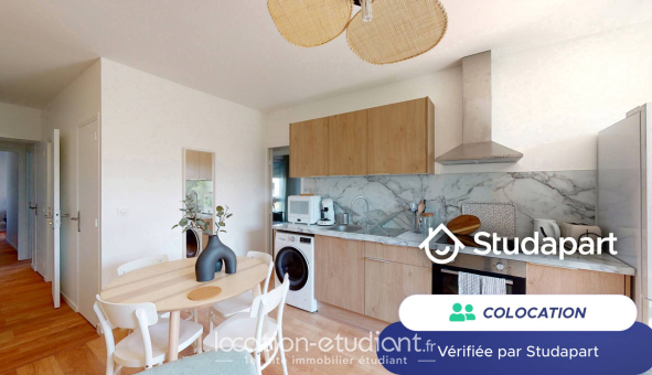 Colocation étudiante T4 &agrave; Rouen (76100)