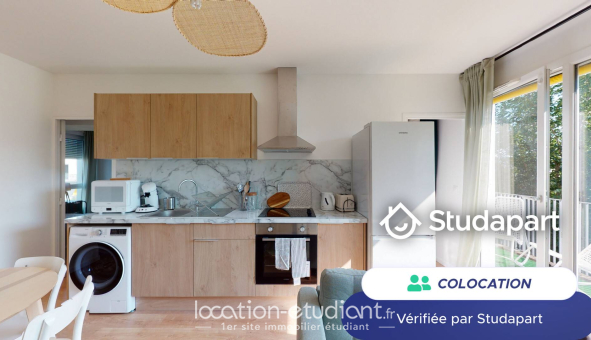 Colocation étudiante T4 &agrave; Rouen (76100)