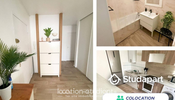 Colocation étudiante Studio &agrave; Rouen (76100)