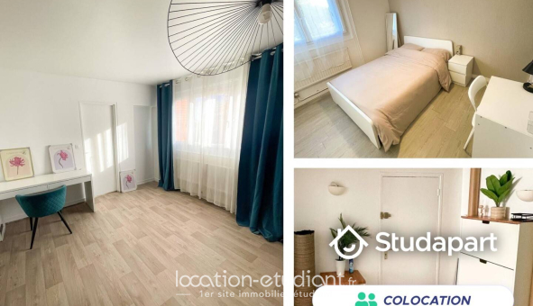 Colocation étudiante Studio &agrave; Rouen (76100)