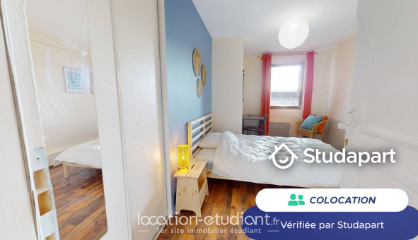 Colocation étudiante Studio &agrave; Rouen (76100)