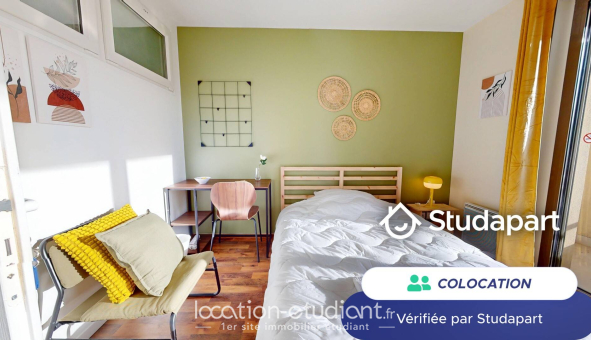 Colocation étudiante Studio &agrave; Rouen (76100)
