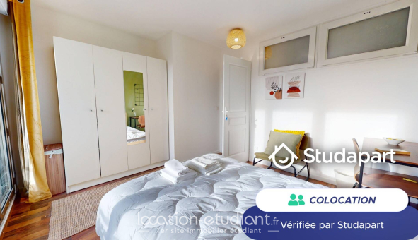 Colocation étudiante Studio &agrave; Rouen (76100)