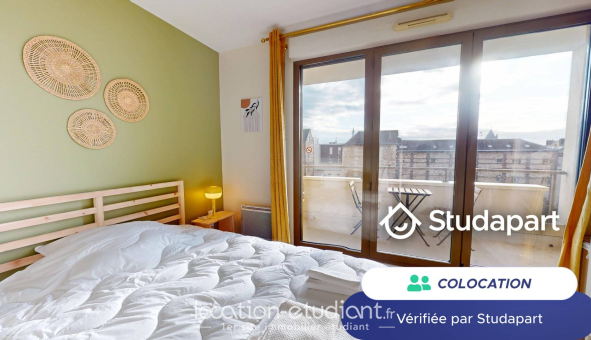 Colocation étudiante Studio &agrave; Rouen (76100)