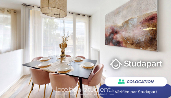 Colocation étudiante T5 &agrave; Rouen (76100)
