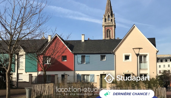Colocation étudiante Studio &agrave; Rouen (76100)