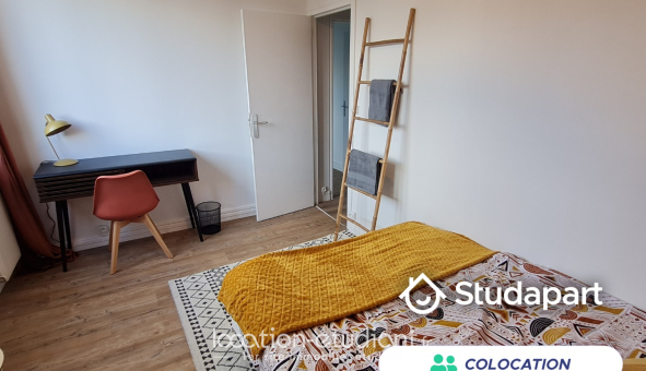 Colocation étudiante T5 &agrave; Rouen (76100)