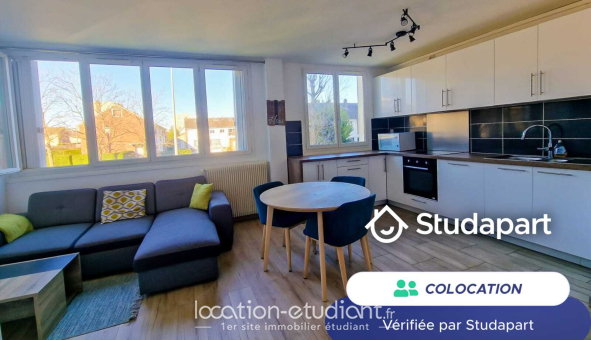 Colocation étudiante Studio &agrave; Rouen (76100)