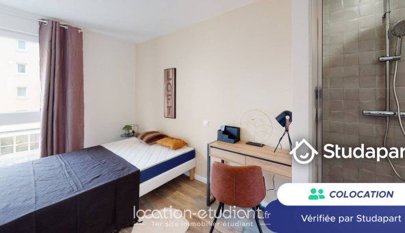 Colocation étudiante T3 &agrave; Rouen (76100)