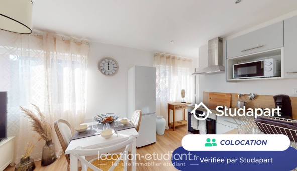 Colocation étudiante T3 &agrave; Rouen (76100)