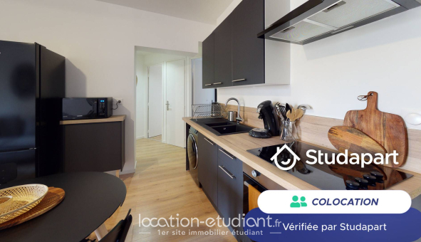 Colocation étudiante T3 &agrave; Rouen (76100)