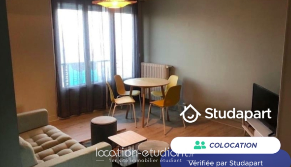 Colocation étudiante T4 &agrave; Rouen (76100)