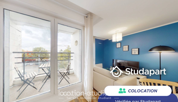 Colocation étudiante T2 &agrave; Rouen (76100)