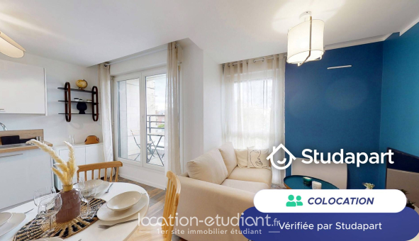 Colocation étudiante T2 &agrave; Rouen (76100)