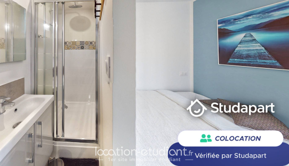 Colocation étudiante T2 &agrave; Rouen (76100)