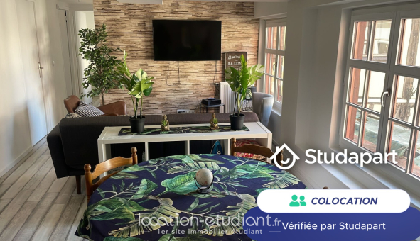 Colocation étudiante T4 &agrave; Rouen (76100)