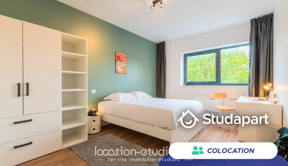 Colocation étudiante Studio &agrave; Saint André lez Lille (59350)
