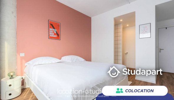 Colocation étudiante Studio &agrave; Saint André lez Lille (59350)