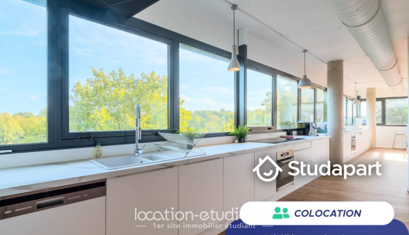 Colocation étudiante Studio &agrave; Saint André lez Lille (59350)