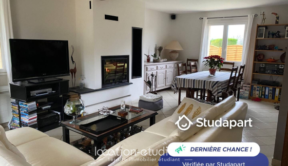 Colocation étudiante Studio &agrave; Saint Barthélemy d'Anjou (49124)