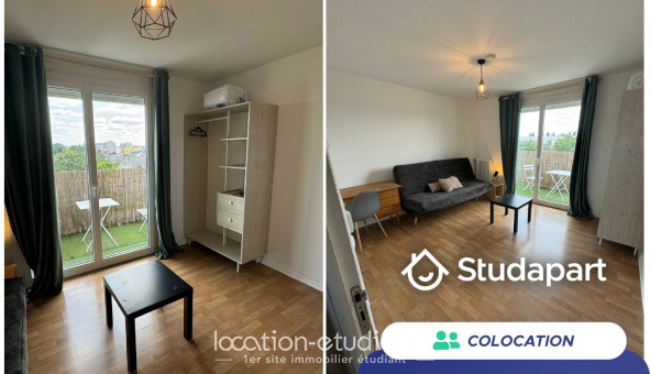 Colocation étudiante Studio &agrave; Saint Brieuc (22000)