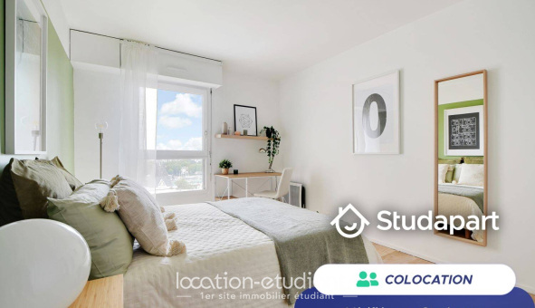 Colocation étudiante Studio &agrave; Saint Cloud (92210)