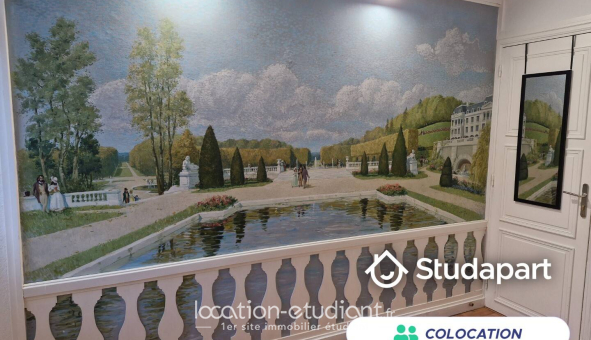 Colocation étudiante Studio &agrave; Saint Cloud (92210)