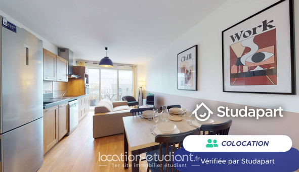 Colocation étudiante T5 &agrave; Saint Denis (11310)