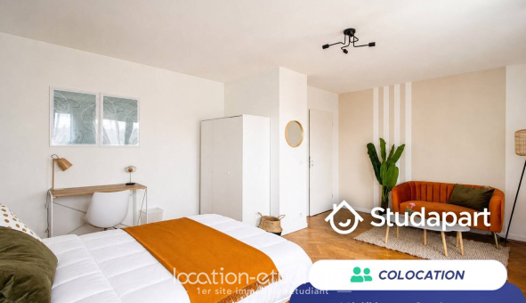Colocation étudiante T4 &agrave; Saint Denis (93210)